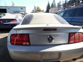 2009 FORD MUSTANG CPE SILVER BASE 4.0L AT F18045